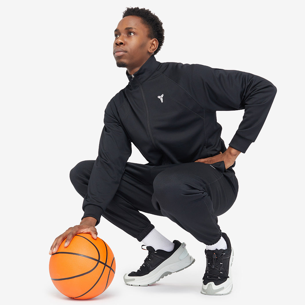 Nike Kobe Bryant Dri-FIT Knit Jacket - White/Black - Mens Clothing