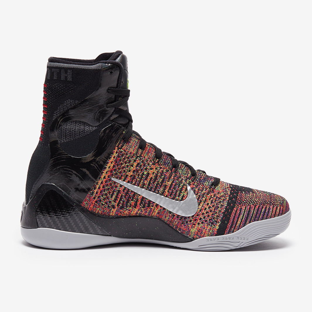 Nike Kobe Bryant Kobe IX Elite High Protro - Black/Metallic Silver