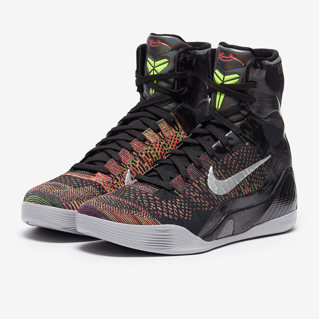 Nike Kobe Bryant Kobe IX Elite High Protro - Black/Metallic Silver