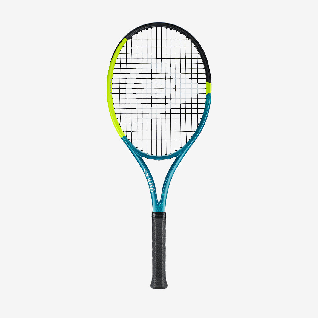 Dunlop SX 300 Tennis Racket (Unstrung) - Teal/ Black/Yellow - Mens Rackets