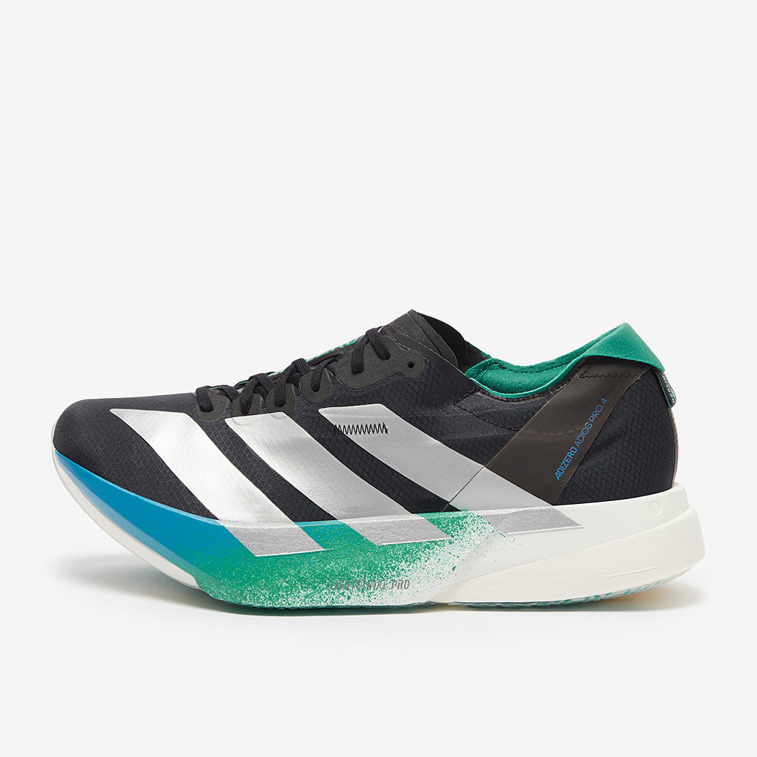 adidas adizero adios Pro 4 - Core Black/Matte Silver/Glory Green