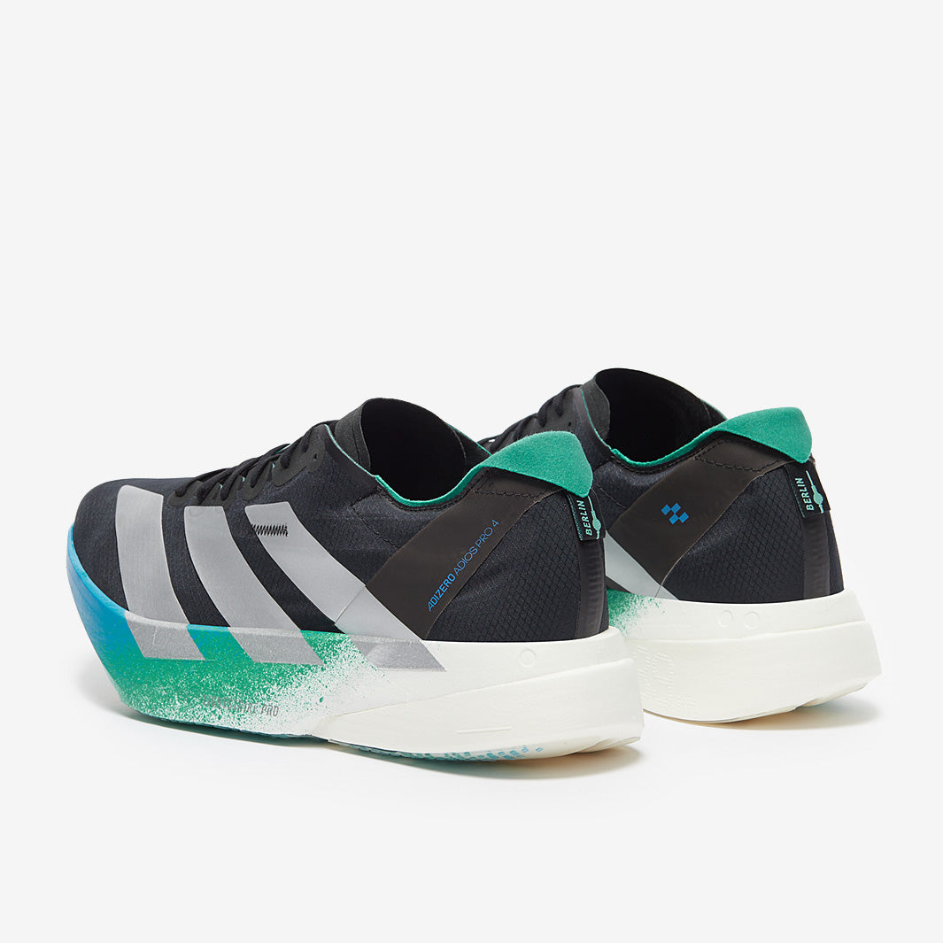 adidas adizero adios Pro 4 - Core Black/Matte Silver/Glory Green adidas adizero adios Pro 4 - Core Black/Matte Silver/Glory Green