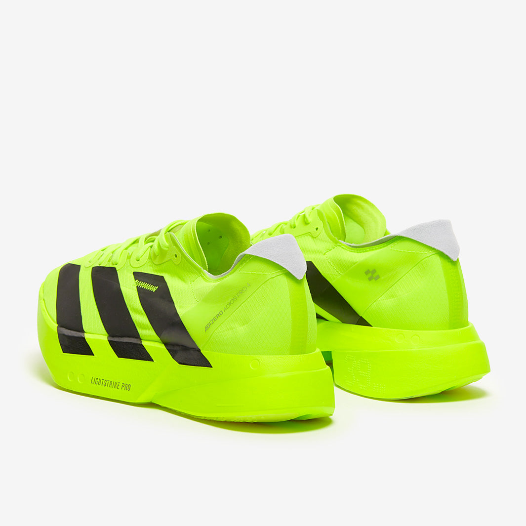 adidas adizero adios Pro 4 - Lucid Lemon/Core Black/Halo Silver