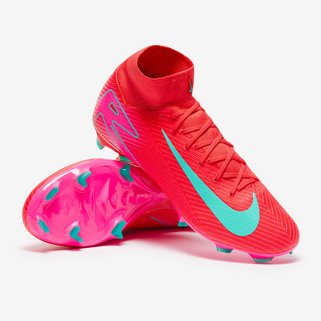 NIKE Mercurial Superfly Ⅸ Elite NU FG Nike Air Zoom Mercurial Superfly IX Elite NU FG - Guava Ice/Black