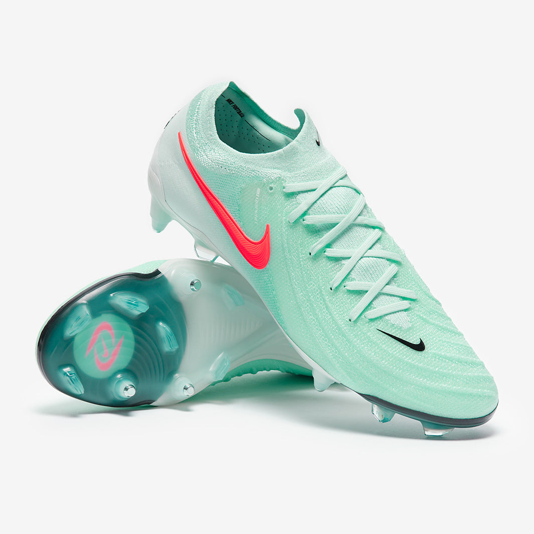 Nike Phantom GX II Elite Soft Ground-Pro Anti-Clog - Mint/Atomic