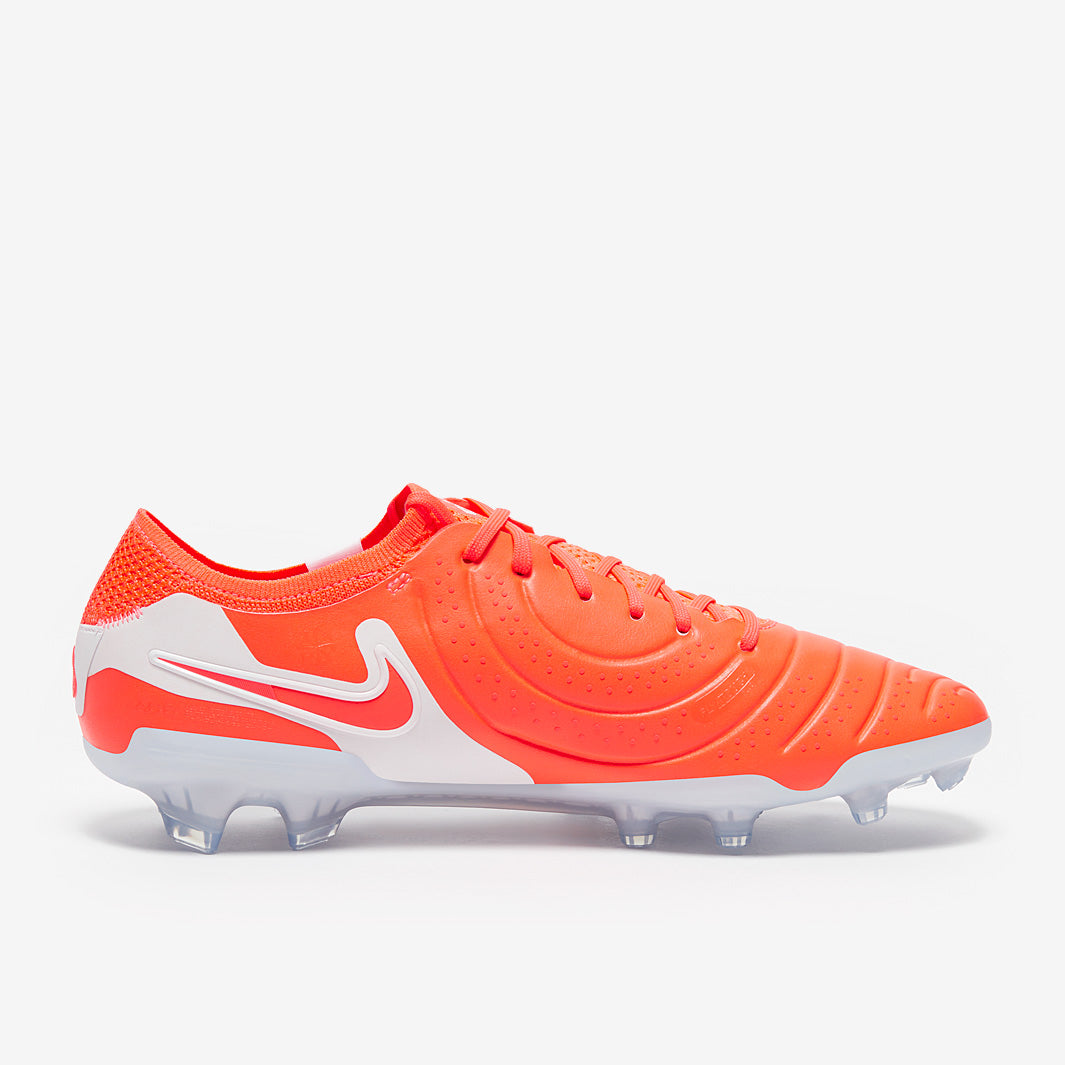 Nike Tiempo Legend X Elite Firm Ground - Hot Lava/White - Adult Boots