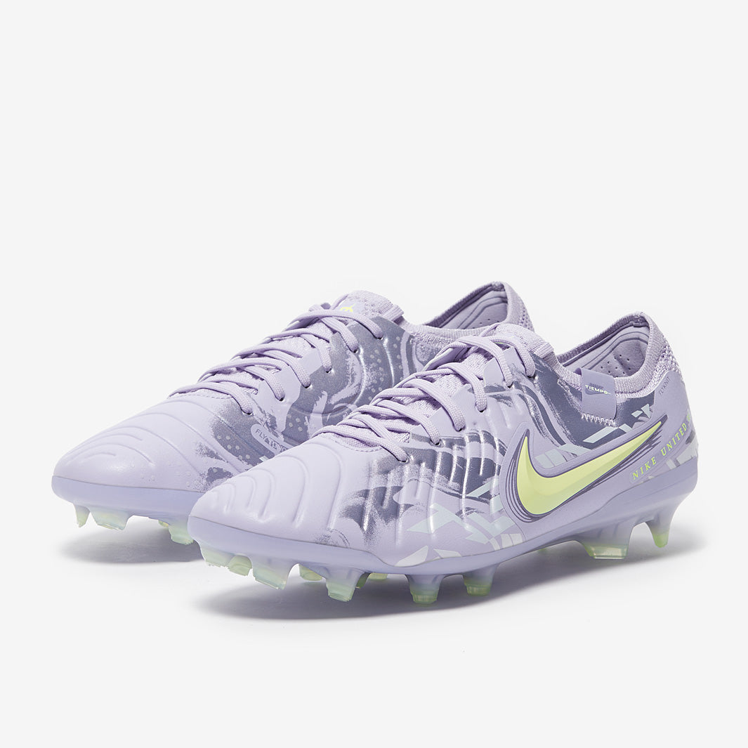 Nike Tiempo Legend X Elite Firm Ground - Purple Agate/Barely Volt