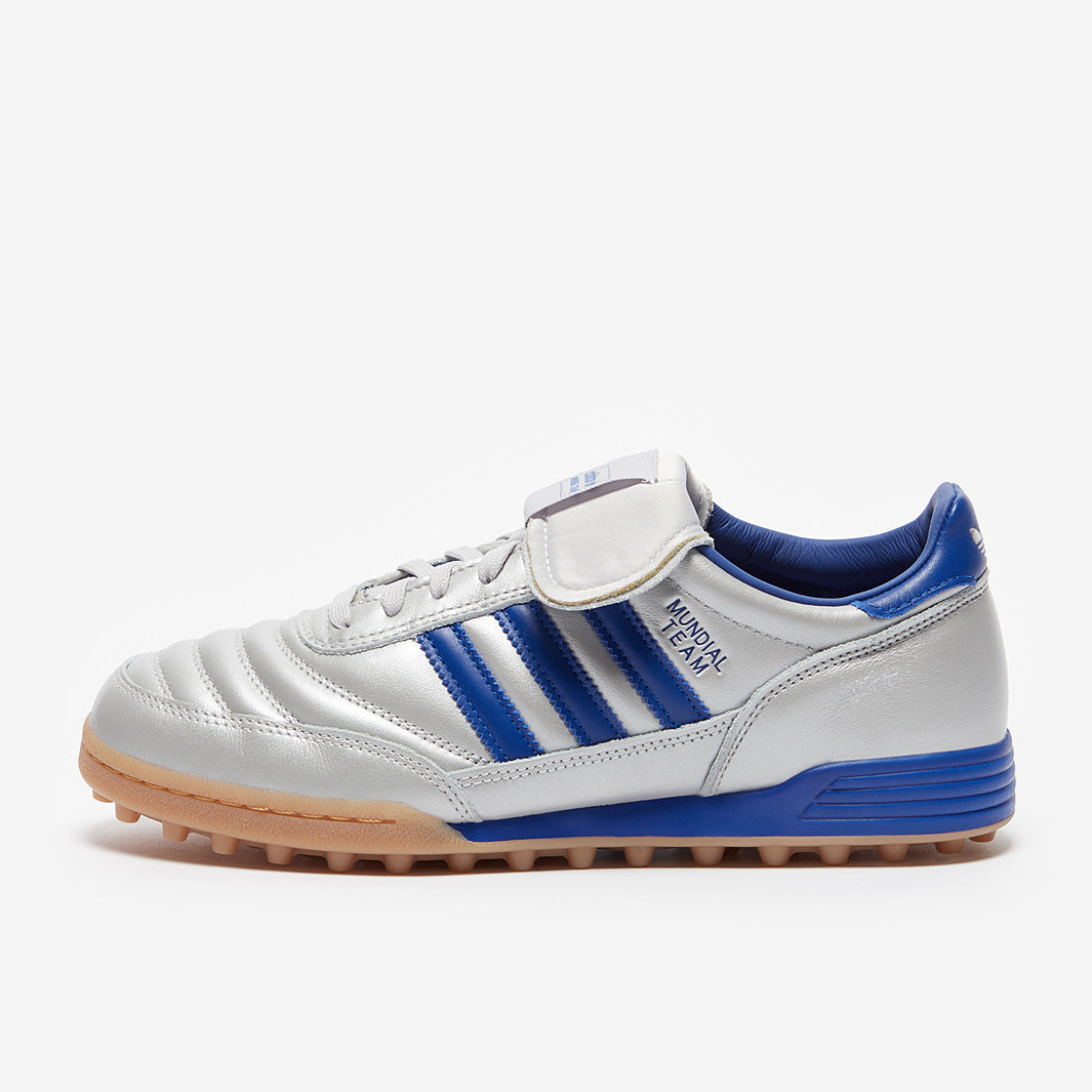 adidas Originals Mundial Team RS - Silver Metallic/Royal Blue/Gum