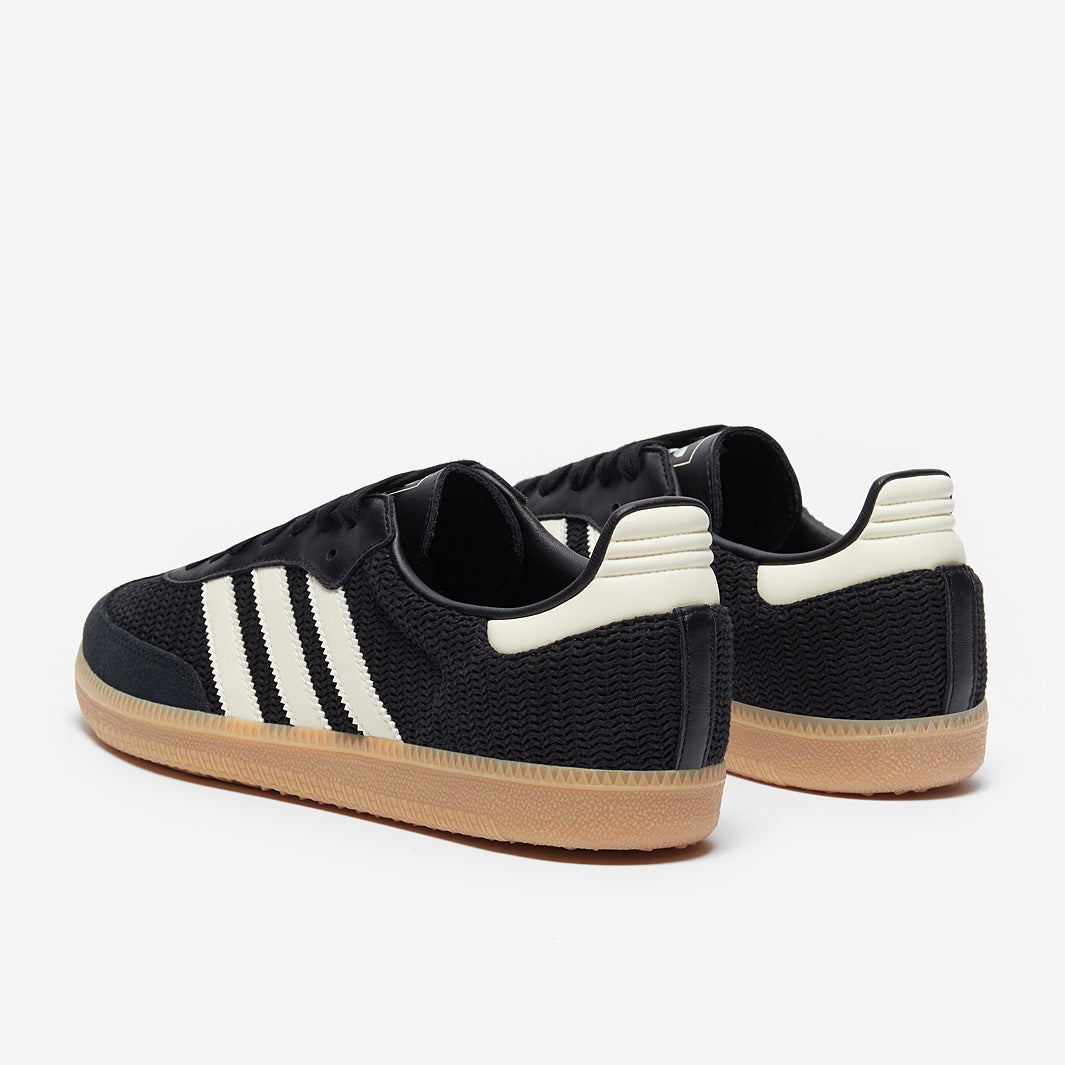adidas gazelle silver green womens adidas Originals Samba OG - Core Black/Cream White/Magic Beige - Trainers