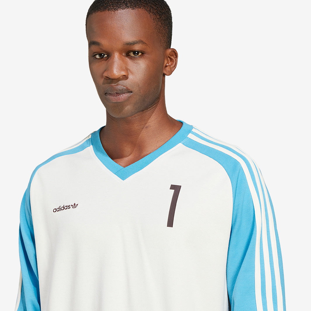 adidas Originals Jersey - Off White - Tops - Mens Clothing