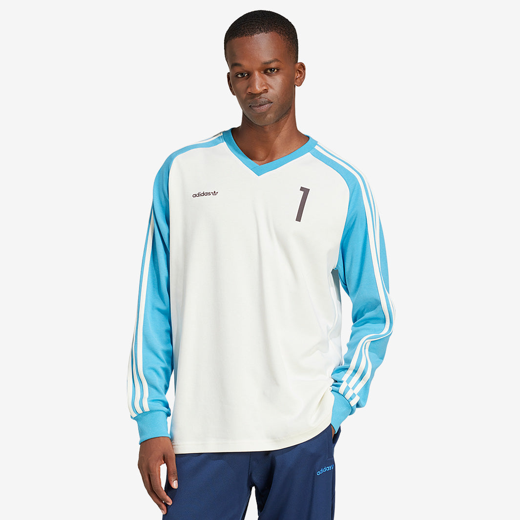 adidas Originals Jersey - Off White - Tops - Mens Clothing