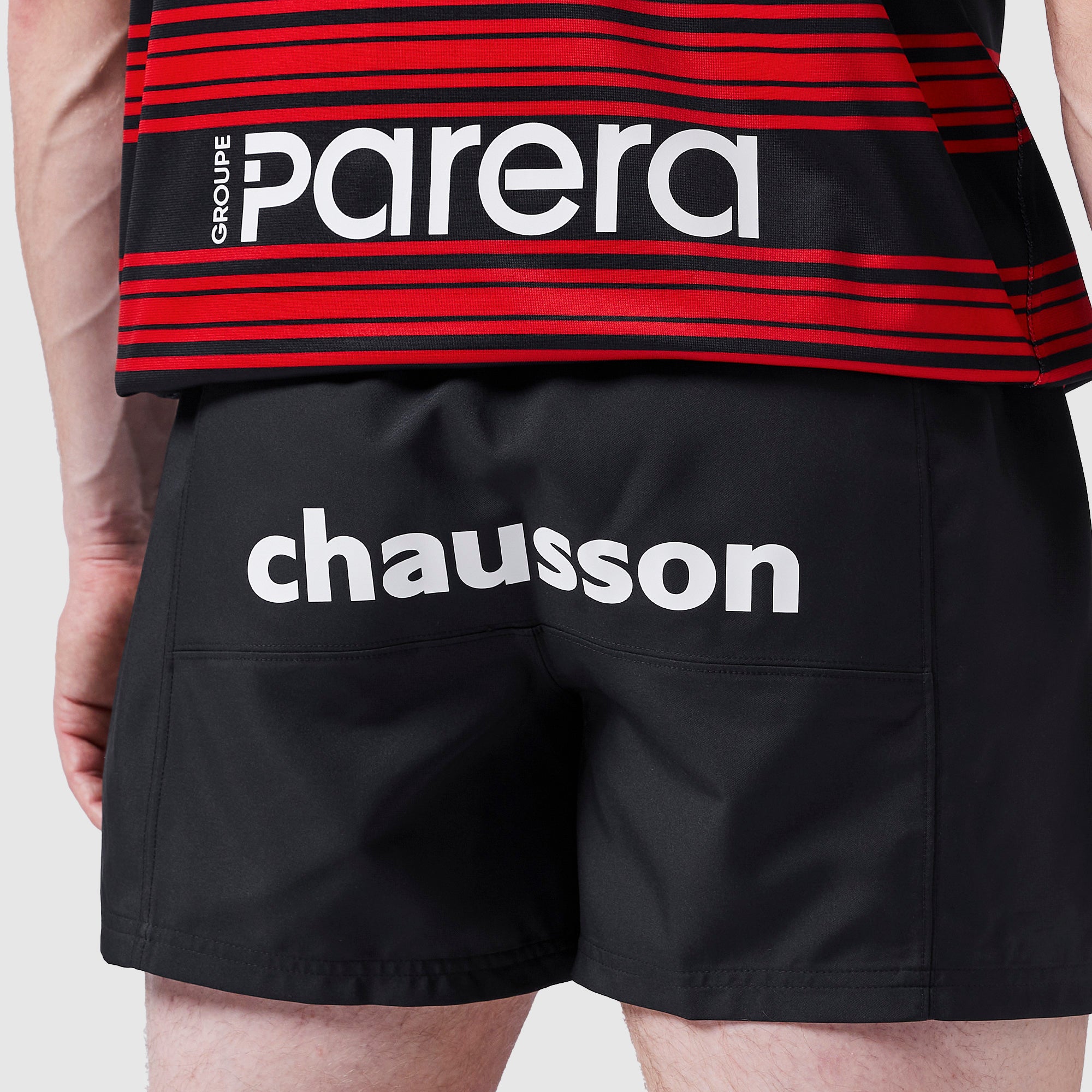 Nike Stade Toulousain 25/26 Home Short - Black/White - Mens Replica