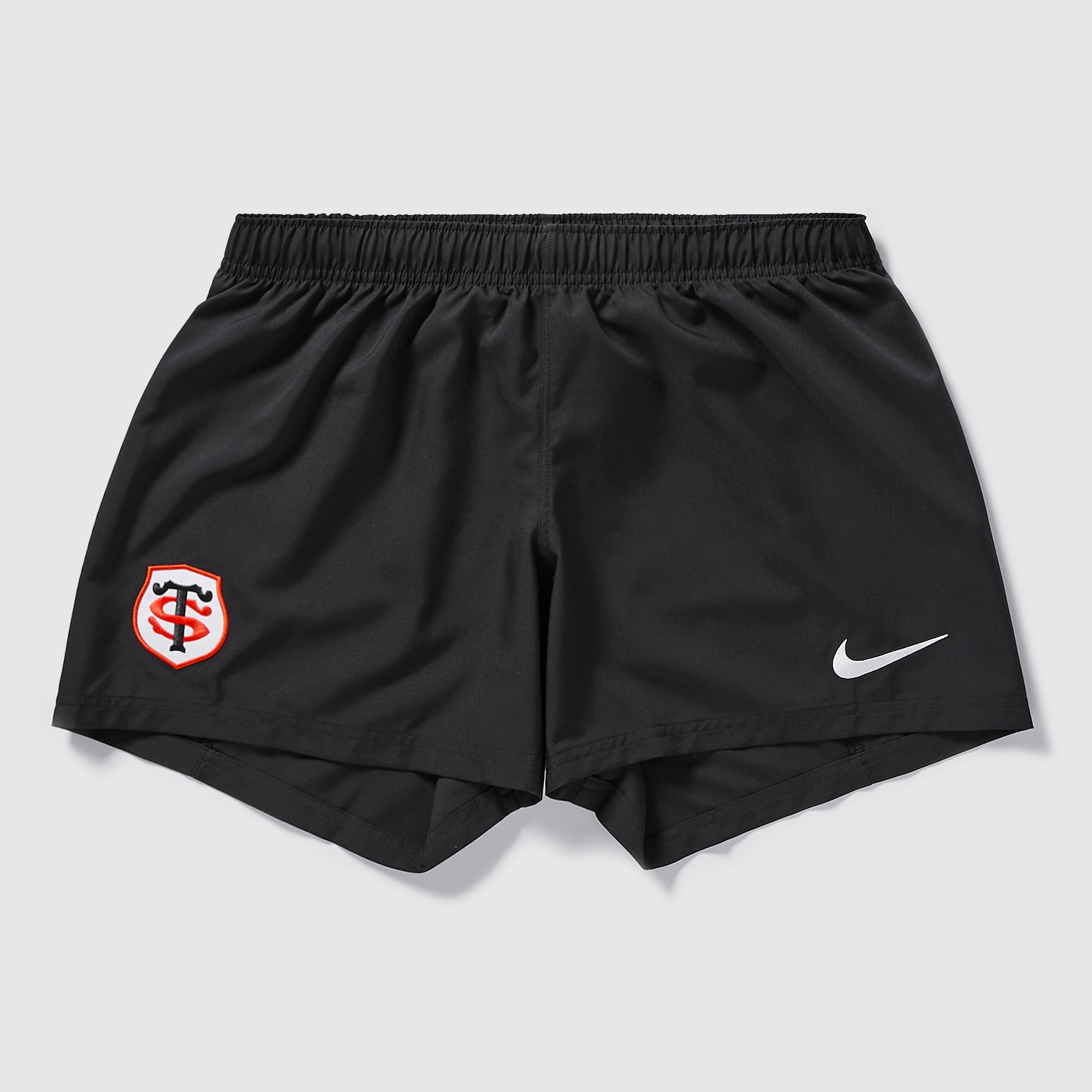 Nike Stade Toulousain 25/26 Home Short - Black/White - Mens Replica
