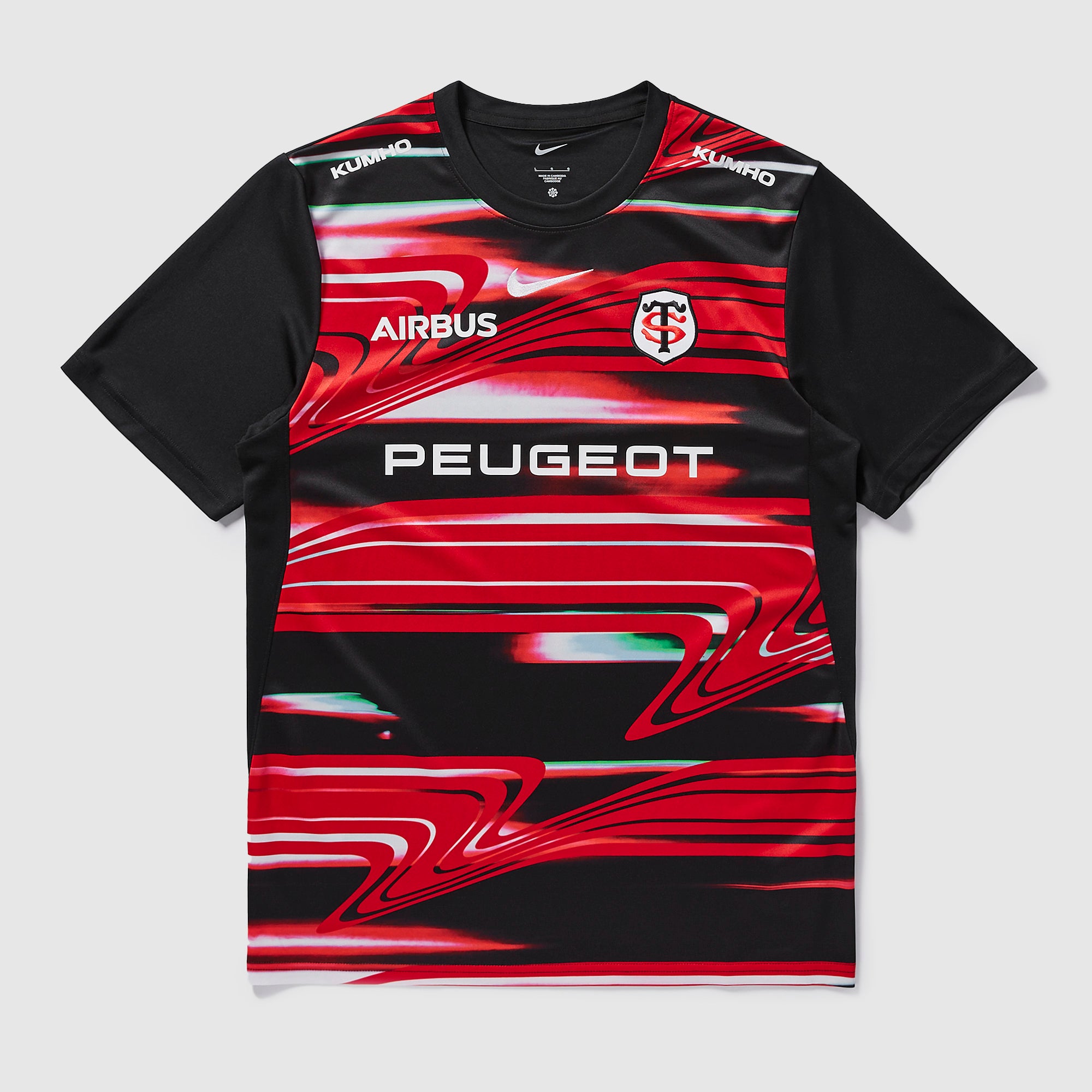 Nike Stade Toulousain 25/26 Training Top - Black/University Red