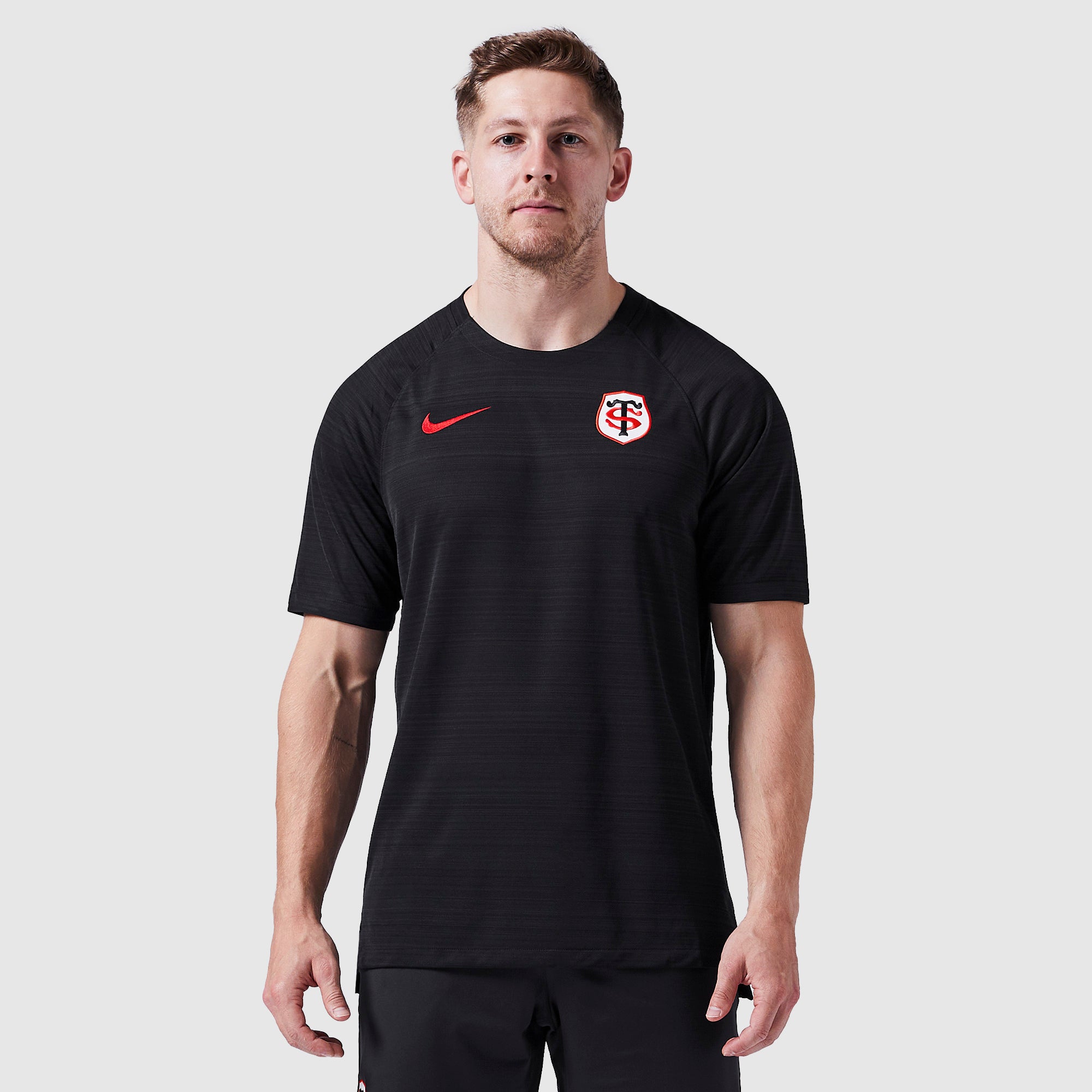 Nike Stade Toulousain 25/26 Training Top - Black/University Red