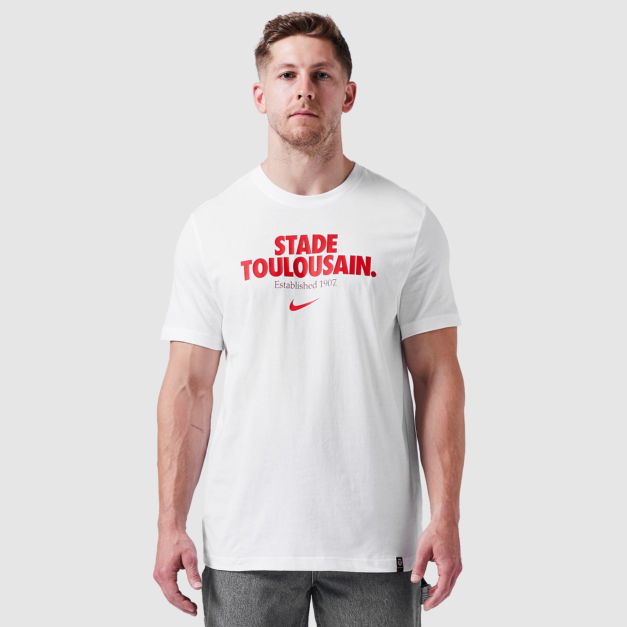 Nike Stade Toulousain 24/25 City Pack Loose Fit Tee - Black - Mens