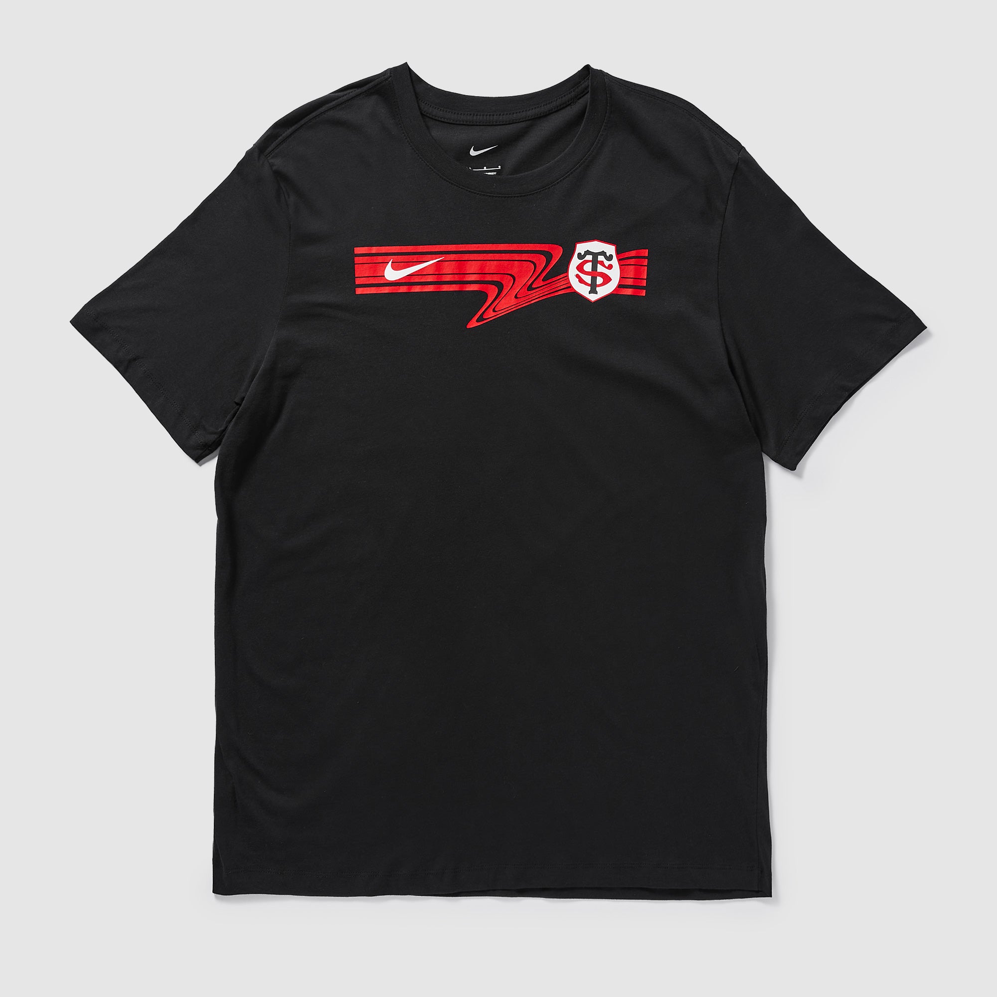 ウェア NIKE Stade Toulousain 24/25 City T-shirt Nike Stade Toulousain 24/25 City Pack Loose Fit Tee - Black - Mens