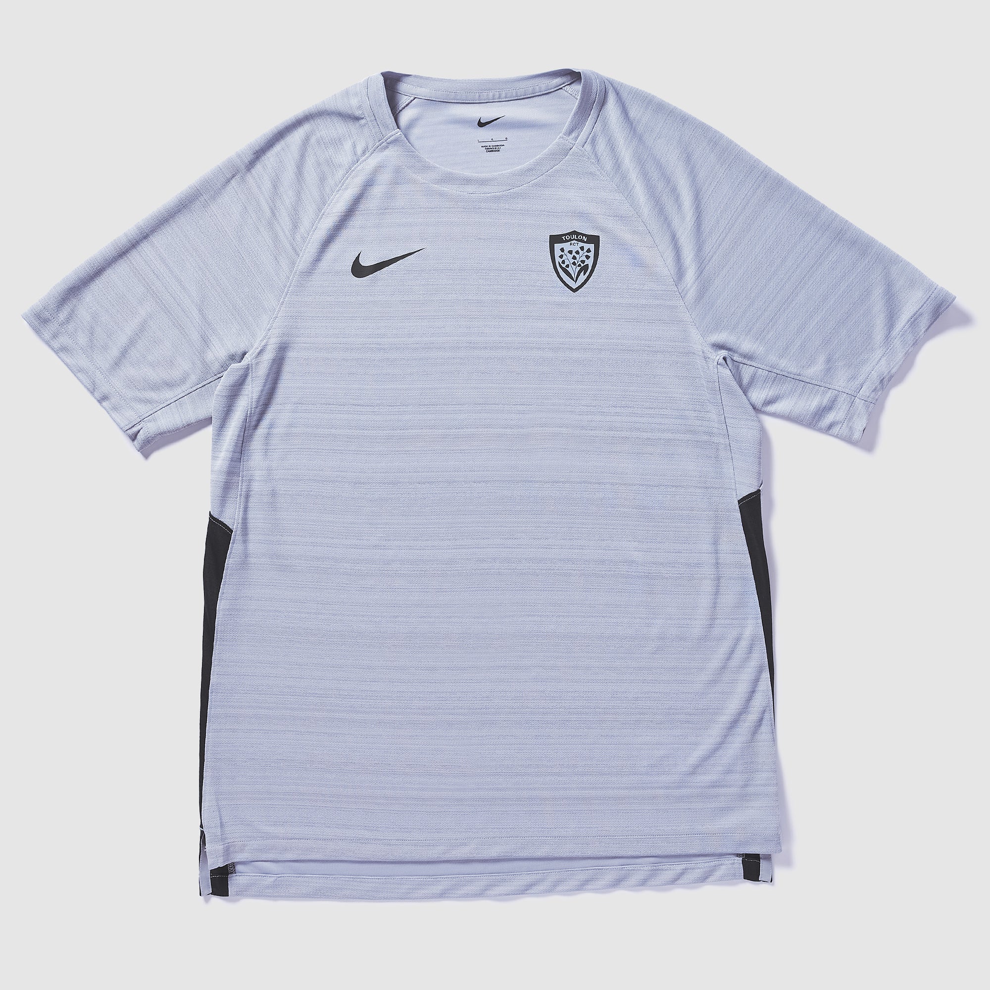 Nike RC Toulon 25/26 Training Top - Wolf Grey/Black - Mens Replica
