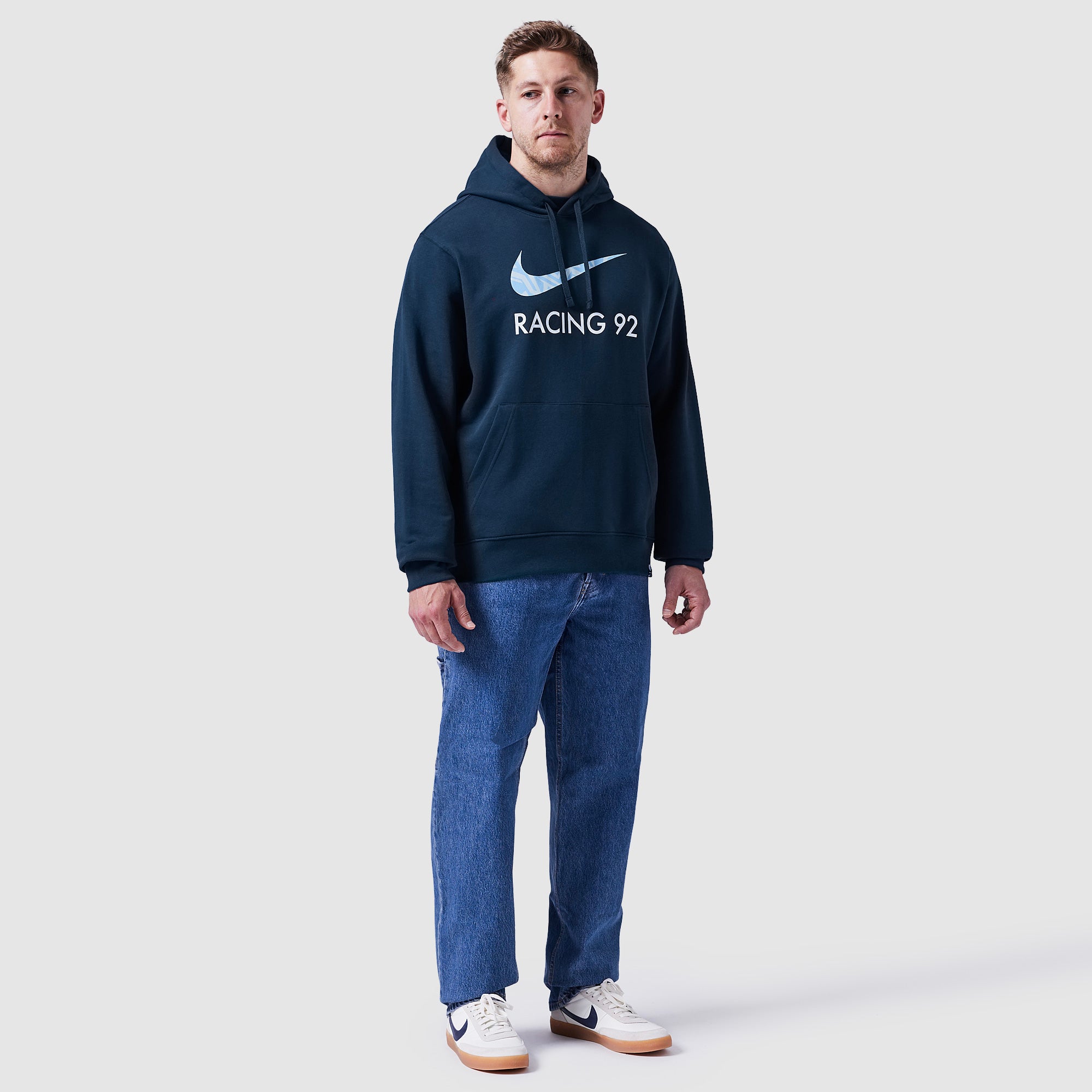Nike Racing 92 25/26 Hoodie - White/Obsidian/Pantone - Mens Replica