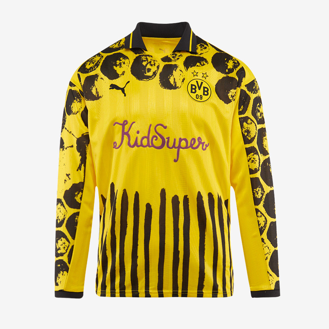 Borussia Dortmund 2025 x KidSuper LS Retro Shirt