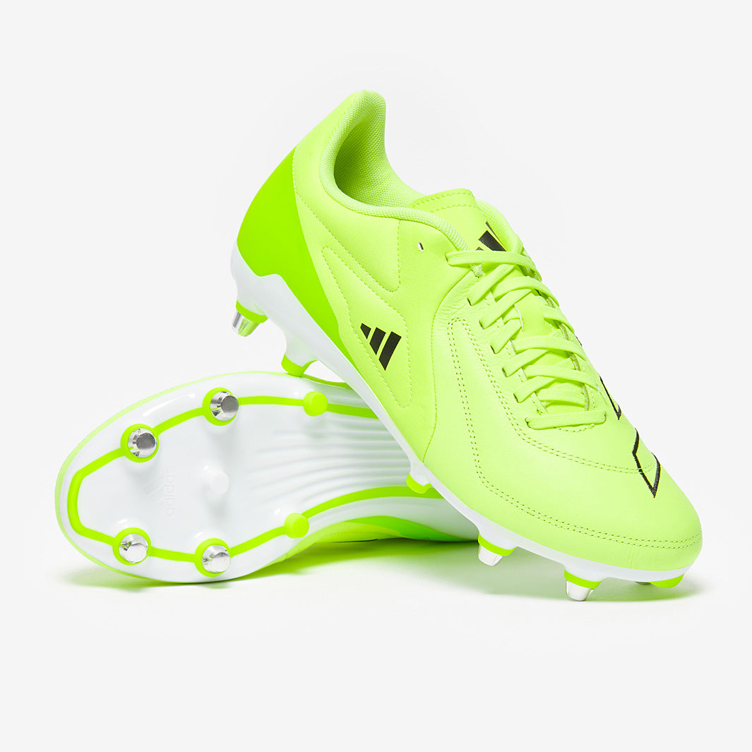 adidas Adizero RS7 SG - White/Red/Green/Gold - Mens Boots