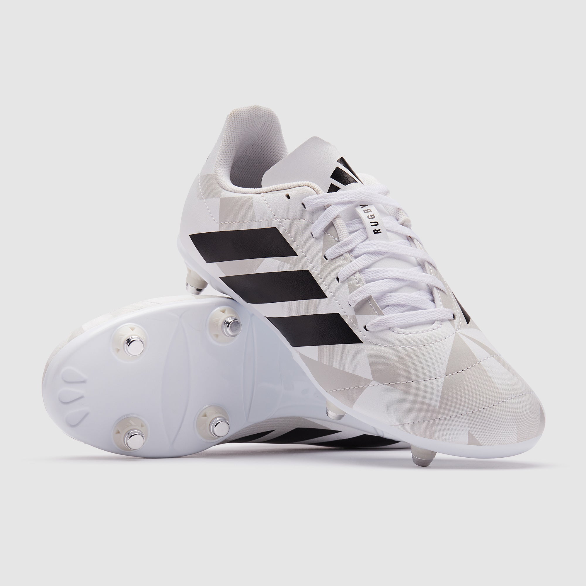 adidas Rugby Junior Soft Ground Rugby Boots - Lucid Tangerine
