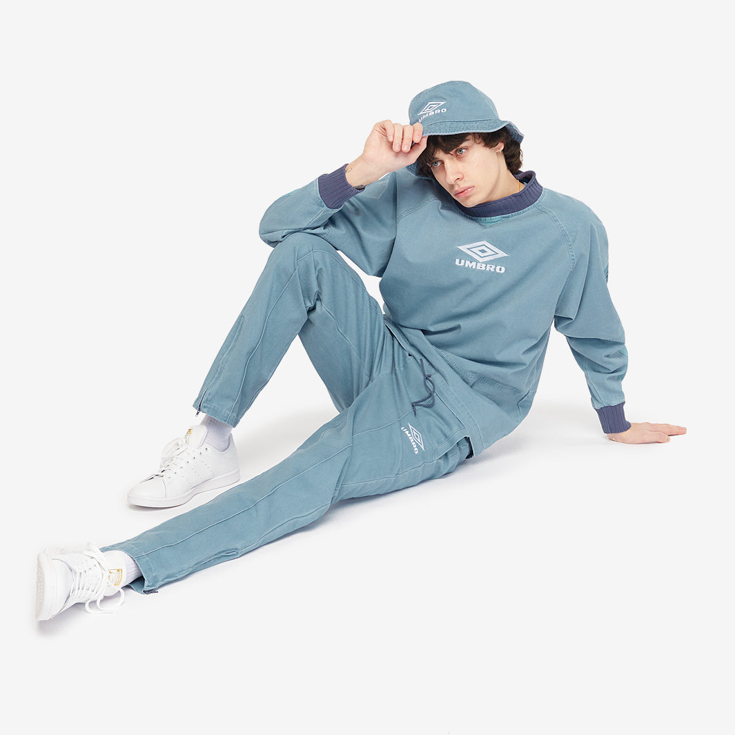 Umbro Iconic Drill Pants - Infinity - Bottoms - Mens Clothing