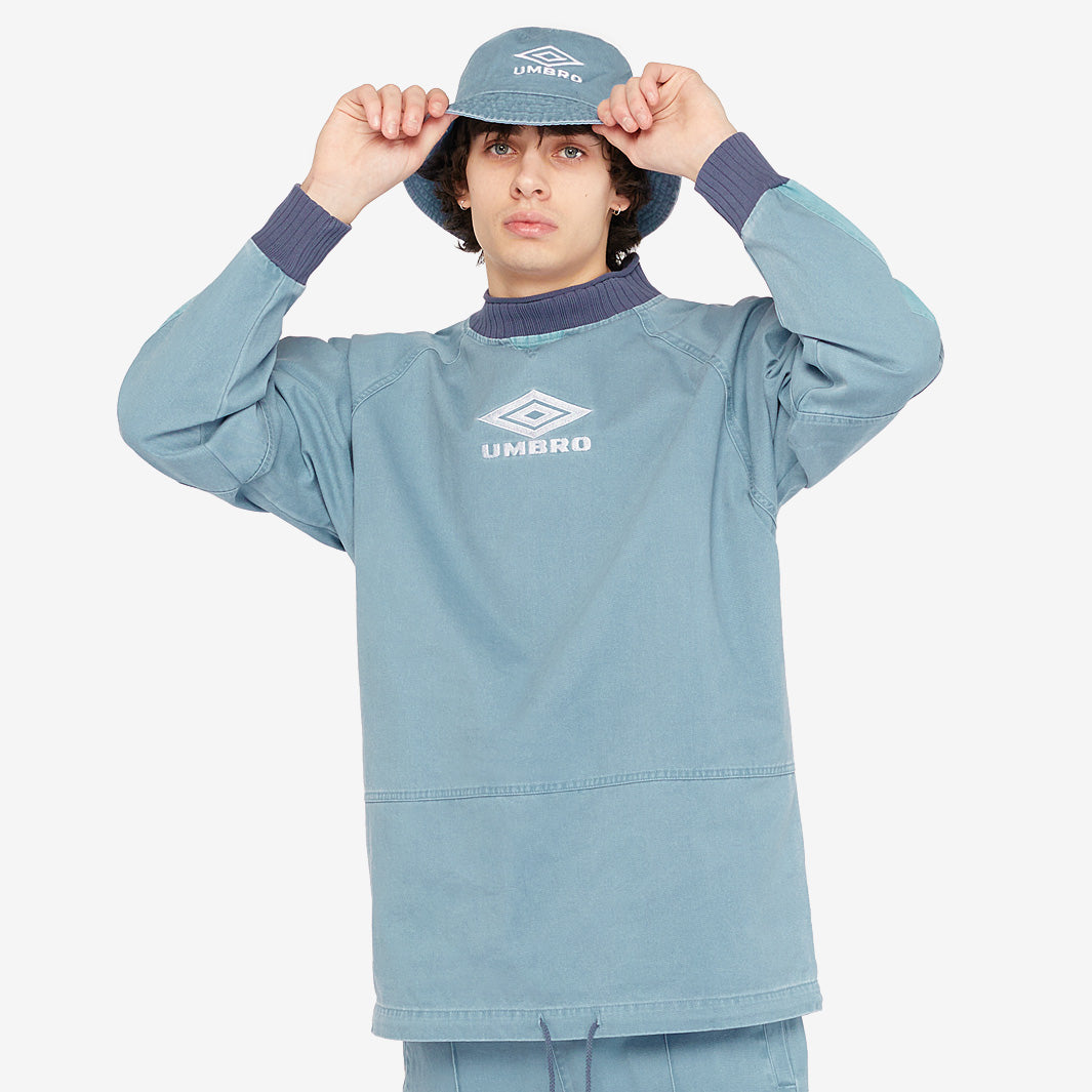 Umbro Iconic Drill Top - Infinity/Dusk Blue/Blue Indigo - Tops