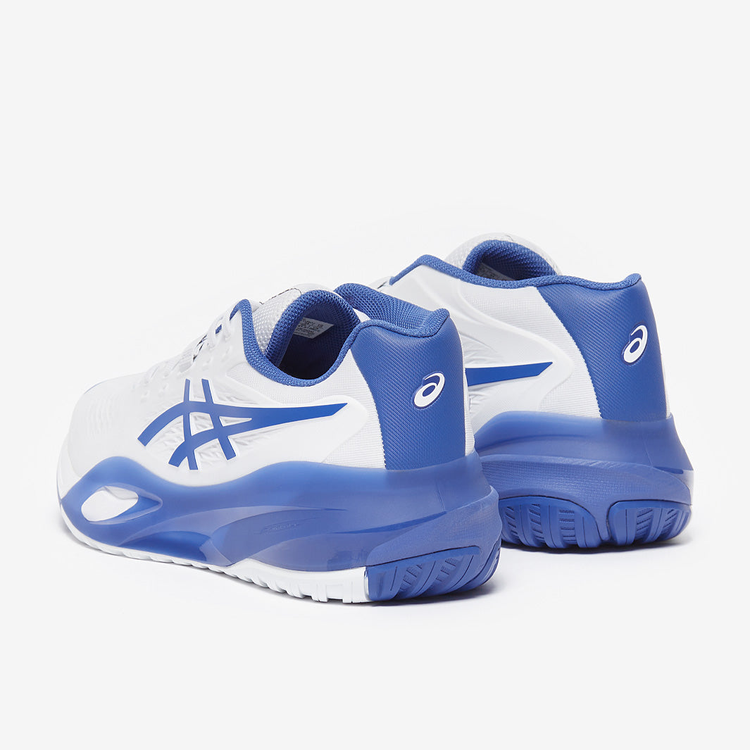 Asics Gel-Resolution X Tennis Shoes - White/Dark Cobalt - Mens Shoes
