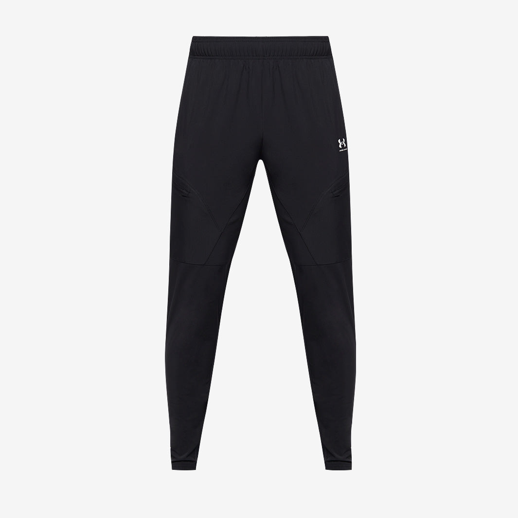 Under Armour Challenger Warm Up Pant - Washed Navy/High Vis Yellow