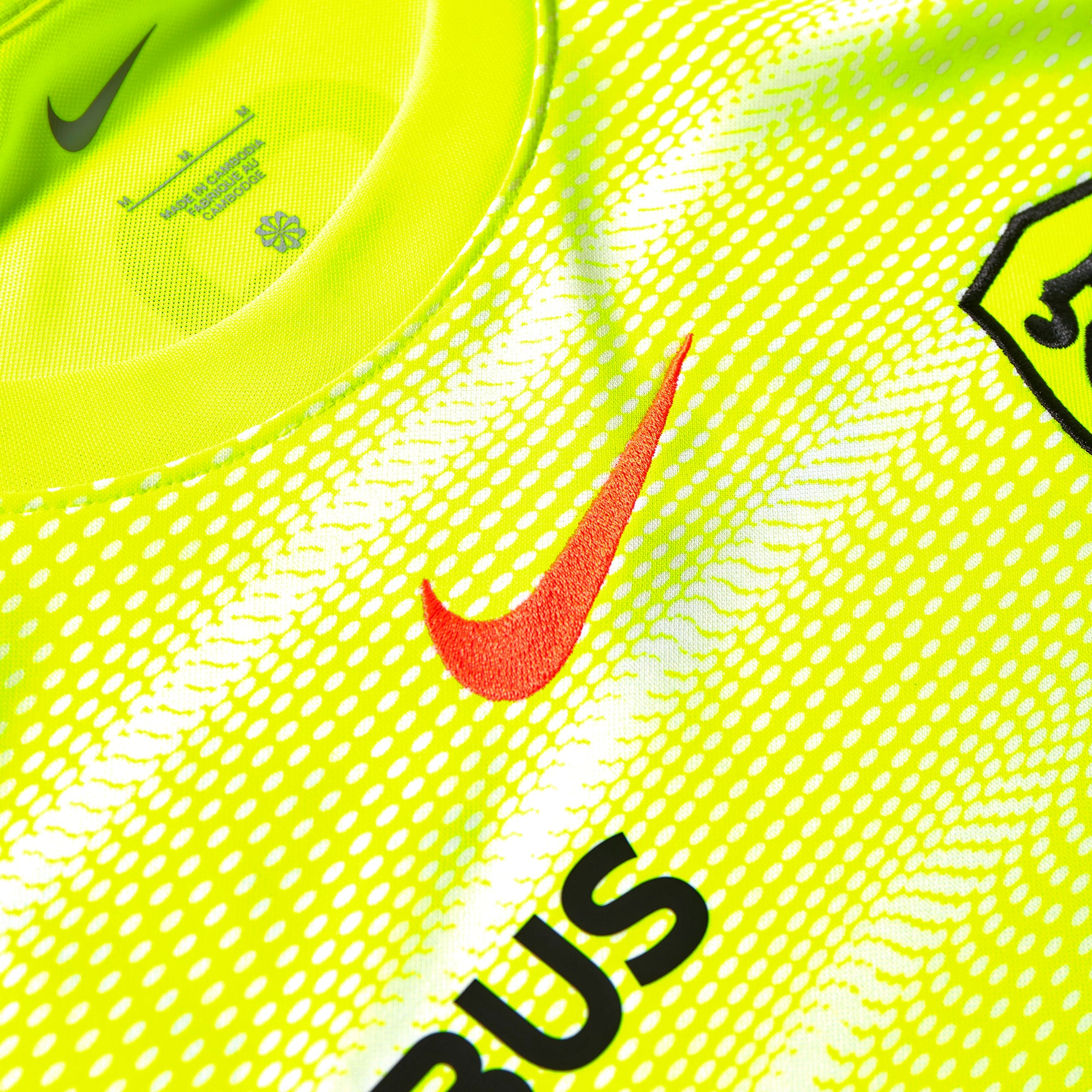 Nike Stade Toulousain 25/26 Pre-Match Top - Volt/White - Mens Replica