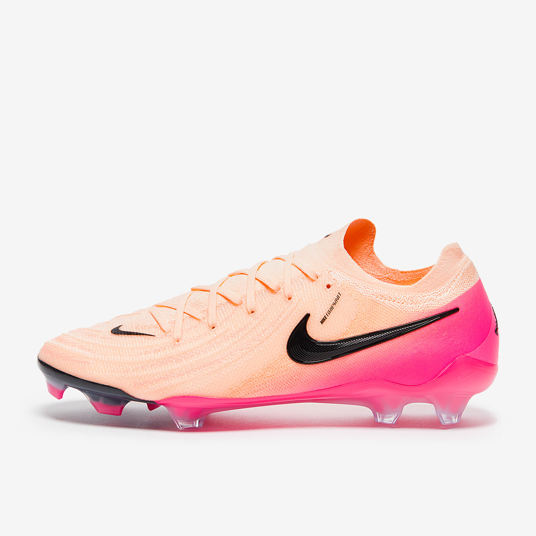 Nike Phantom GX II Elite Firm Ground - Crimson Tint/Black/Pink
