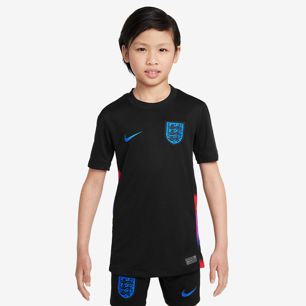 Nike England 23/24 Dri-Fit Stadium SS Away Shirt - Coast/Gym Blue