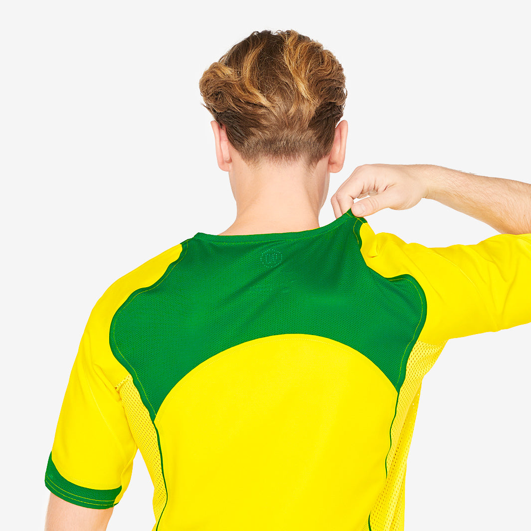 Nike Brazil 2004 Re-Issue Shirt - Opti Yellow/Apple Green/Apple