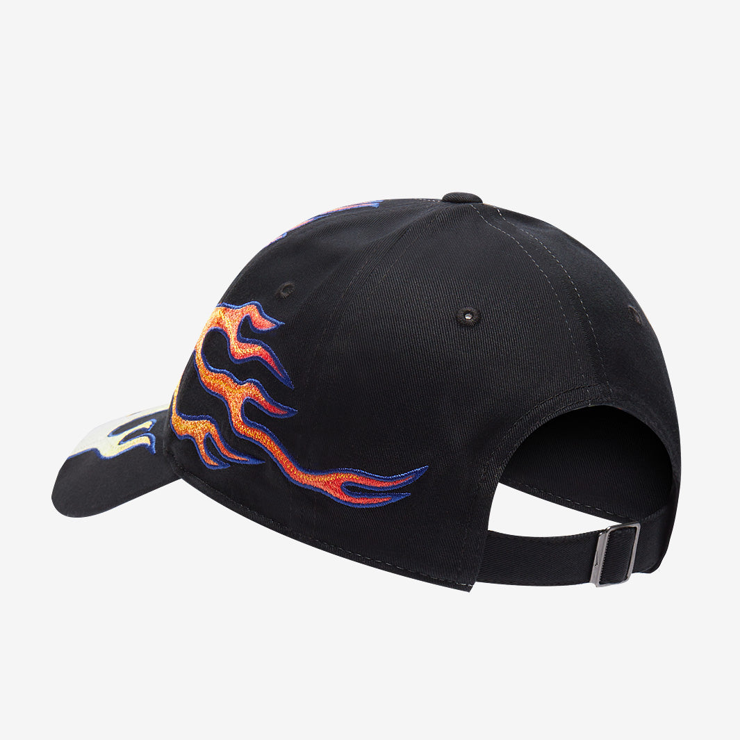 帽子 Nike Structured OG Flame Cap L/XL Nike Sportswear Structured OG Flame Cap - Black - Headwear