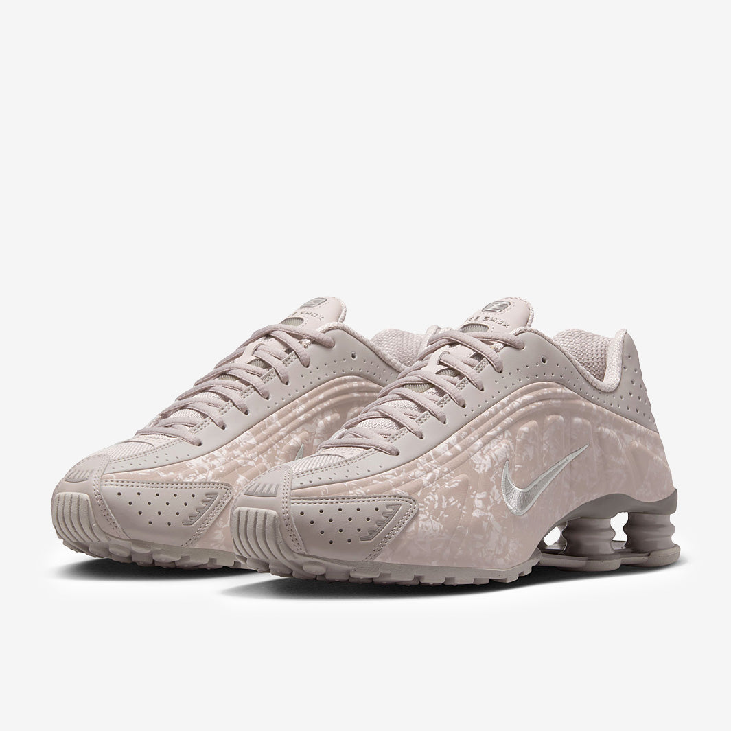 Nike Sportswear Womens Shox R4 - College Grey/Flat Pewter