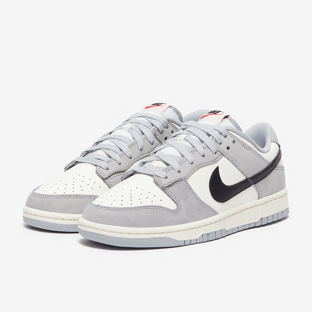 Nike Sportswear Dunk Low - Sail/Black/Wolf Grey - Trainers - Mens