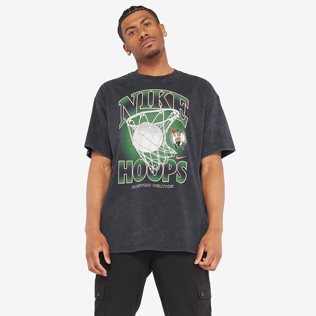 Nike NBA Boston Celtics Max90 T-Shirt - Black - Mens Replica