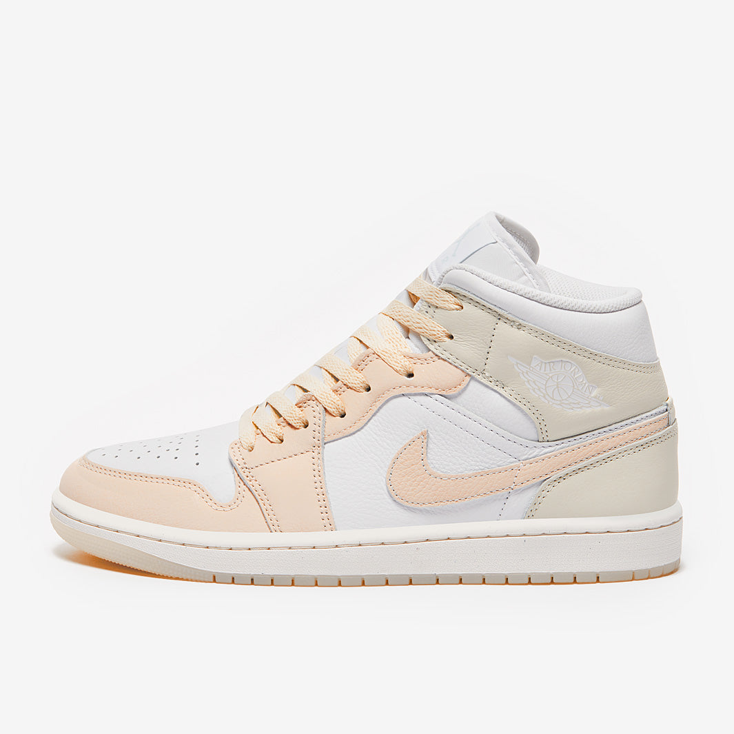 Air Jordan 1 Mid SE - White/Guava Ice/Sea Glass/Glacier Blue  display picture 1