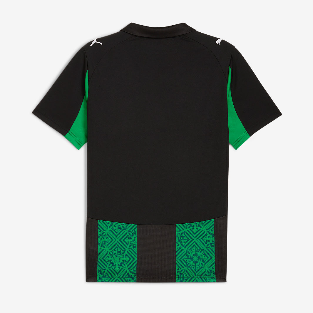 Puma RC Lens 25/26 Away Shirt - Puma Black/Jade Green - Mens Replica