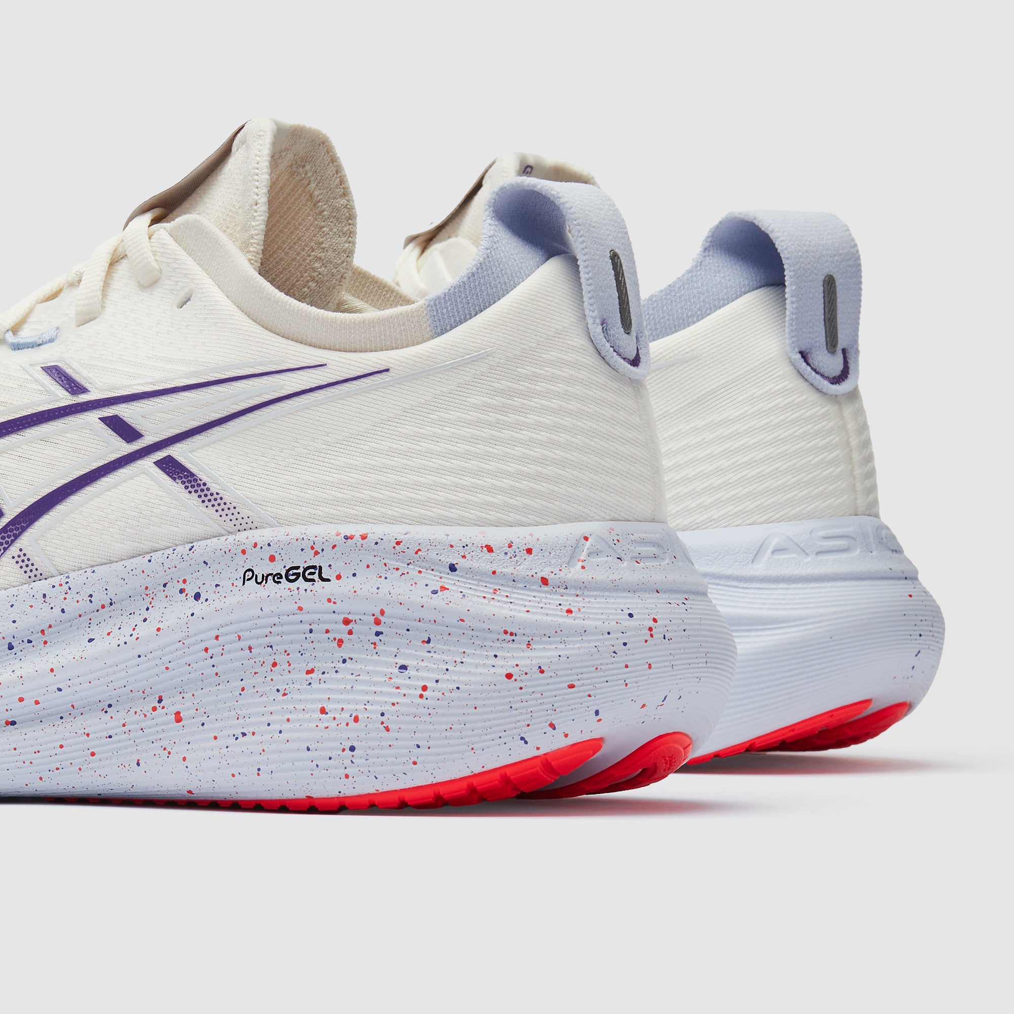 Asics Gel-Nimbus 27 Tokyo - Cream/Edo Purple - Mens Shoes
