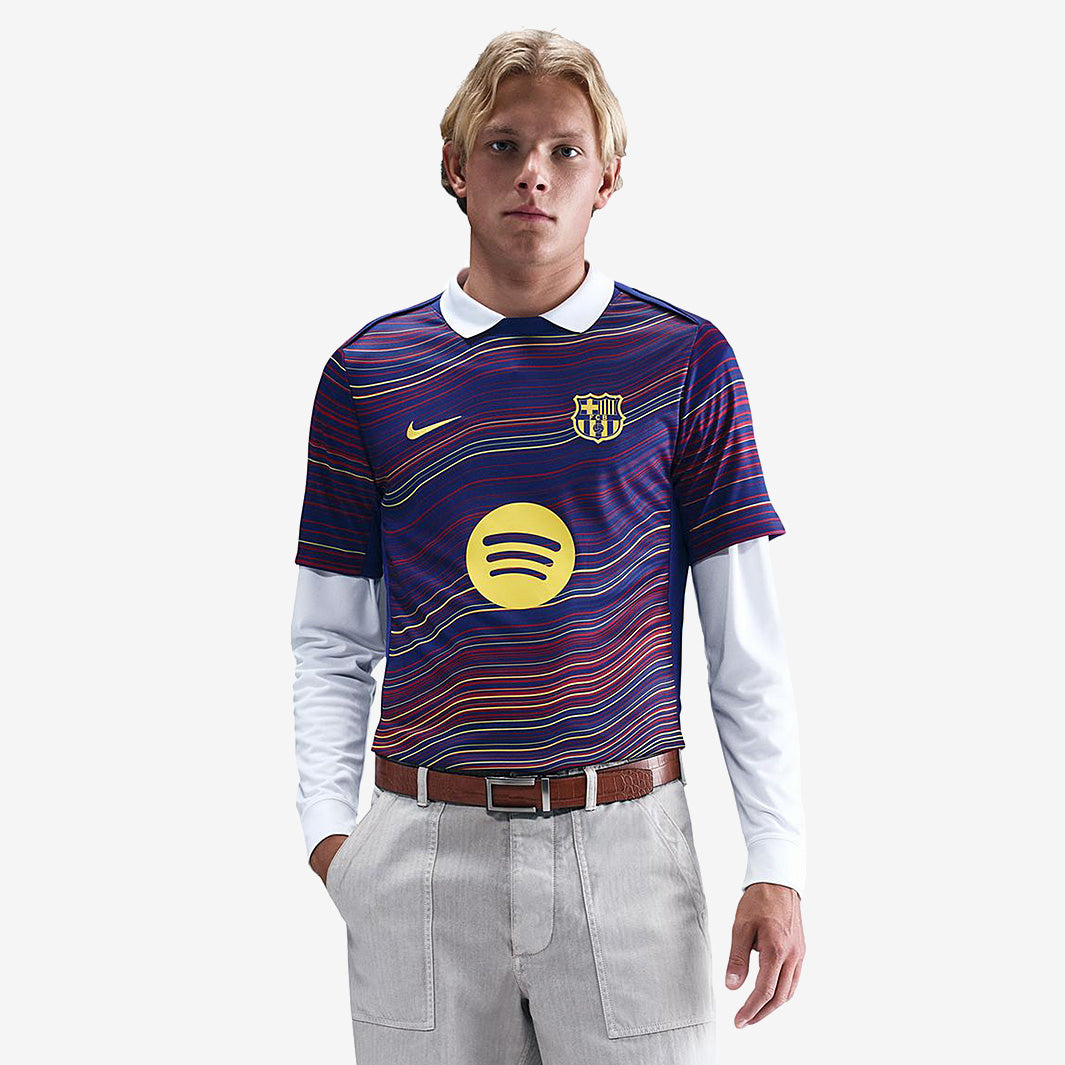 Nike FC Barcelona 25/26 Dri-FIT Academy Pro Pre-Match Home Shirt
