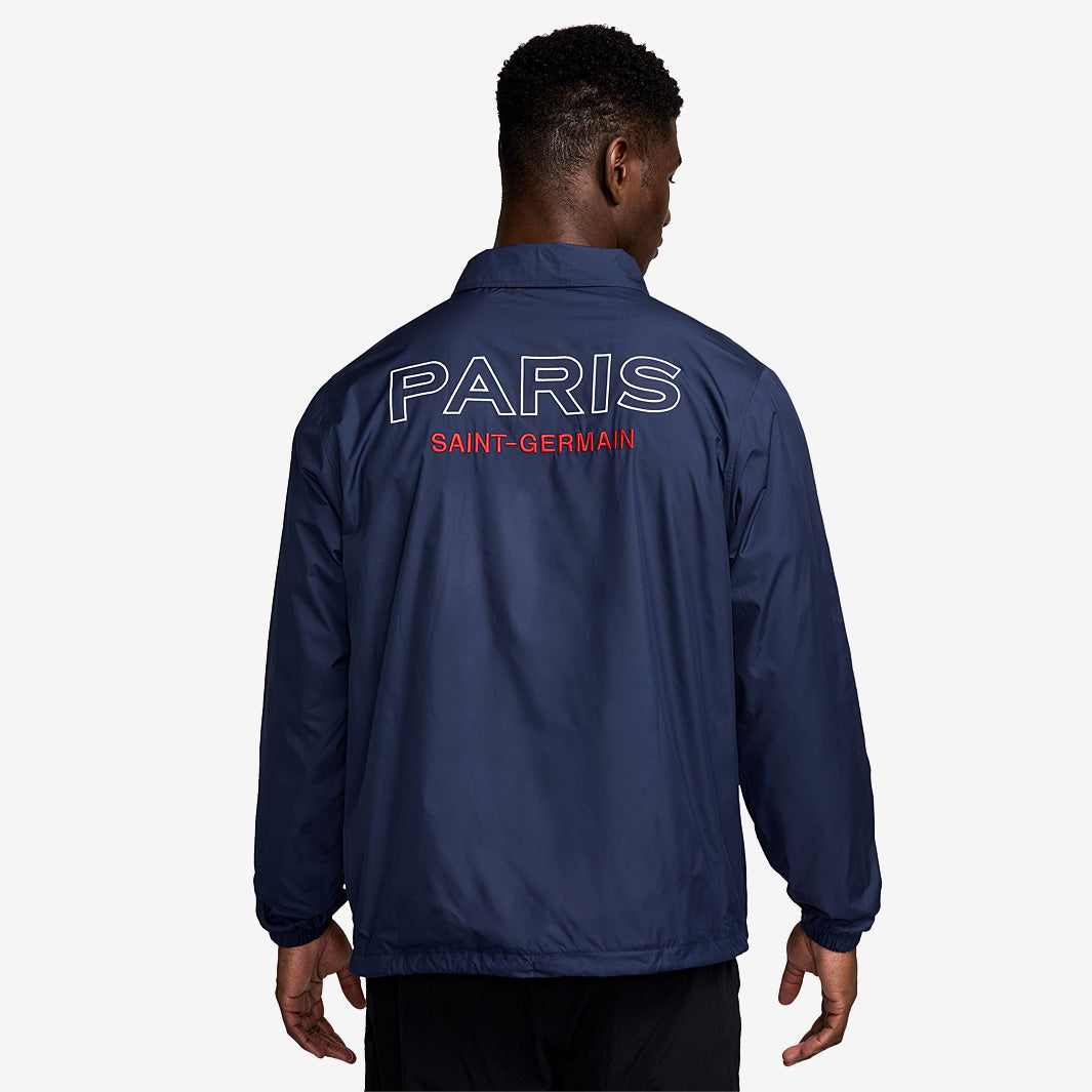 Nike Paris Saint-Germain 22/23 AWF Jacket - Midnight Navy/Black