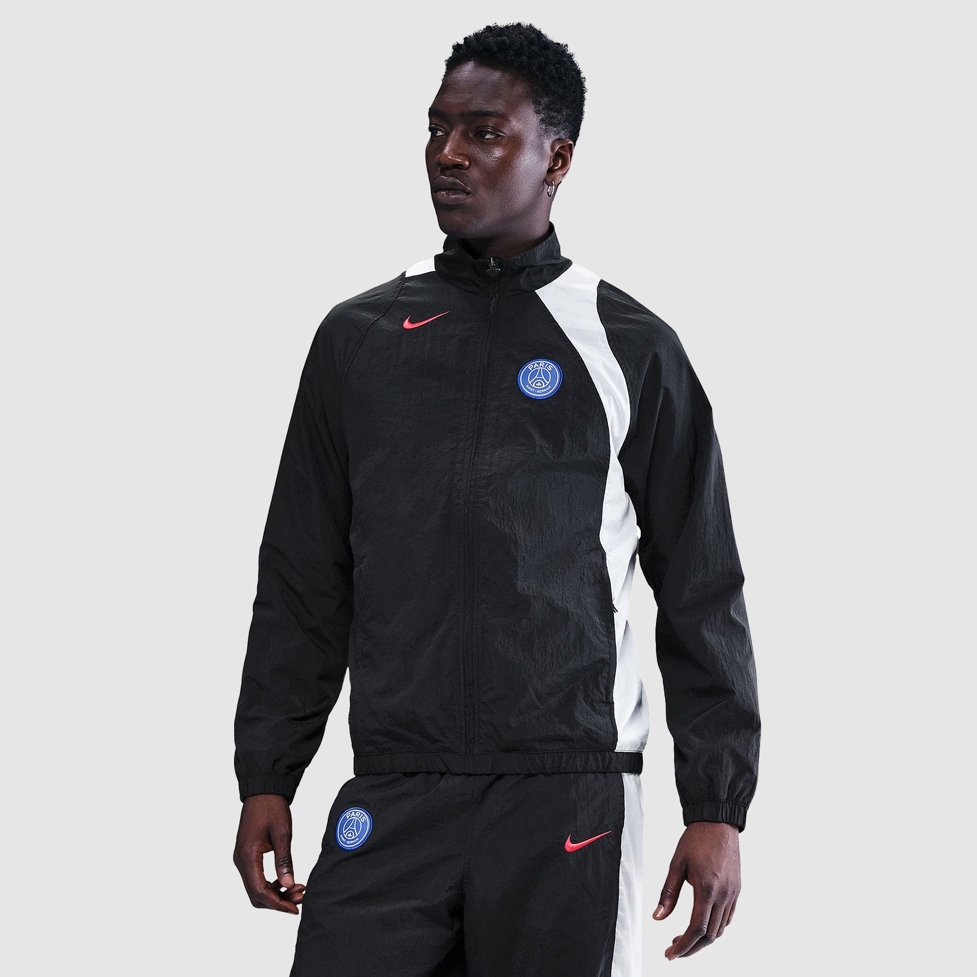 Nike ParisSaintGermain 50thアニバーサリーセットアップ Nike Paris Saint-Germain 20/21 Track Jacket W - Black/White/Truly