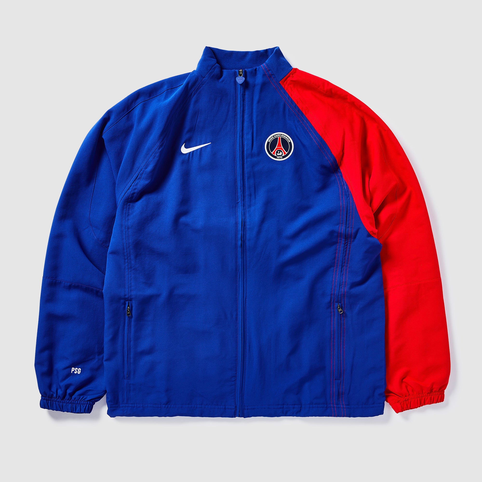 Nike USA 2004 Re-Issue Track Jacket - Coastal Blue/University Red
