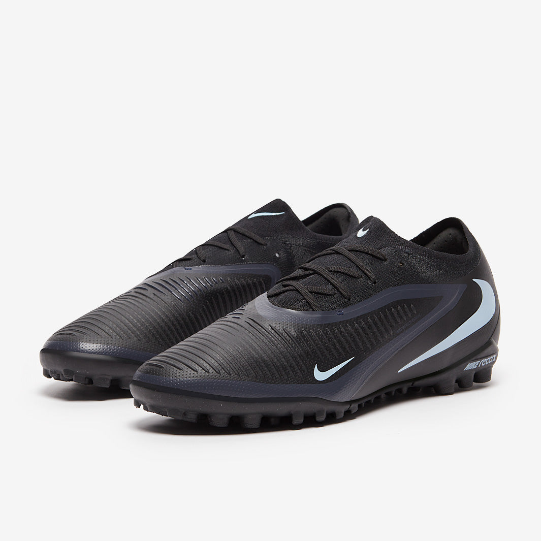 Nike Phantom ReactX 6 Pro Low Turf - Black/Black - Adult Boots