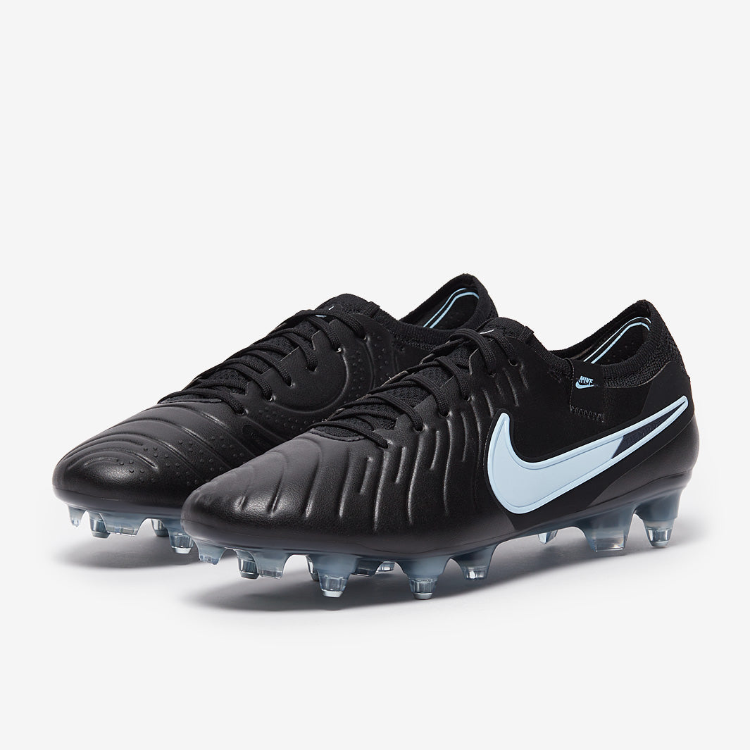 Nike Tiempo Legend X Elite Soft Ground-Pro Anti-Clog - Black/Black