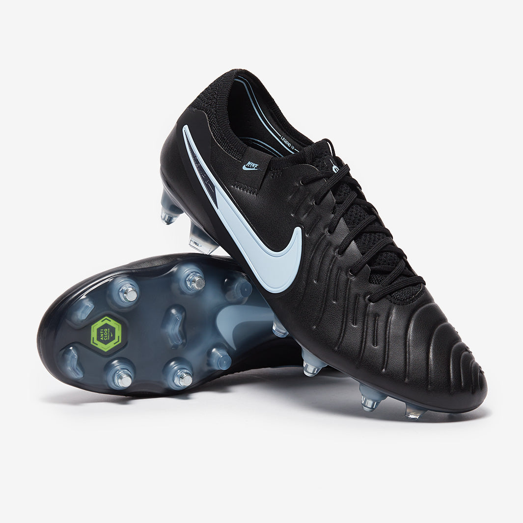 Nike Tiempo Legend X Elite Soft Ground-Pro Anti-Clog - Black/Black