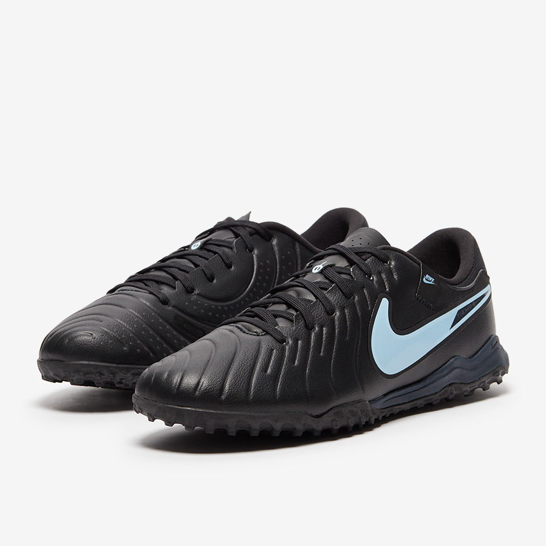 Nike Tiempo Legend X Academy Turf - Black/Ice Blue - Adult Boots