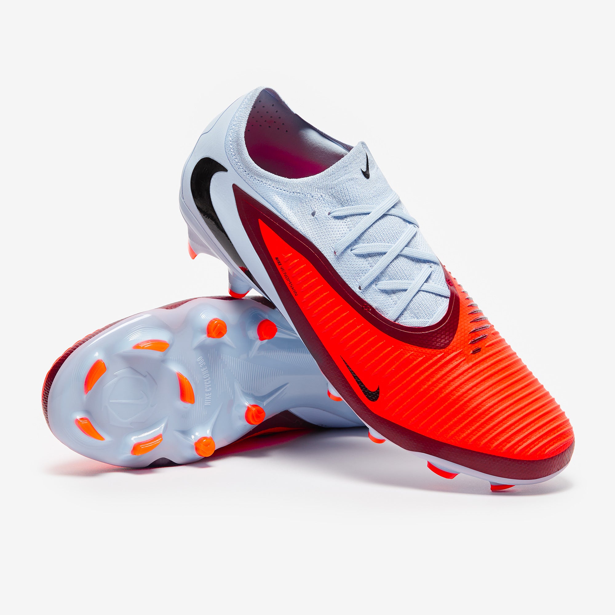 Nike Phantom 6 Pro Low Firm Ground - Royal Tint/Bright Crimson